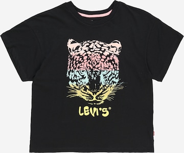 Levi's Kids Shirt in Zwart: voorkant