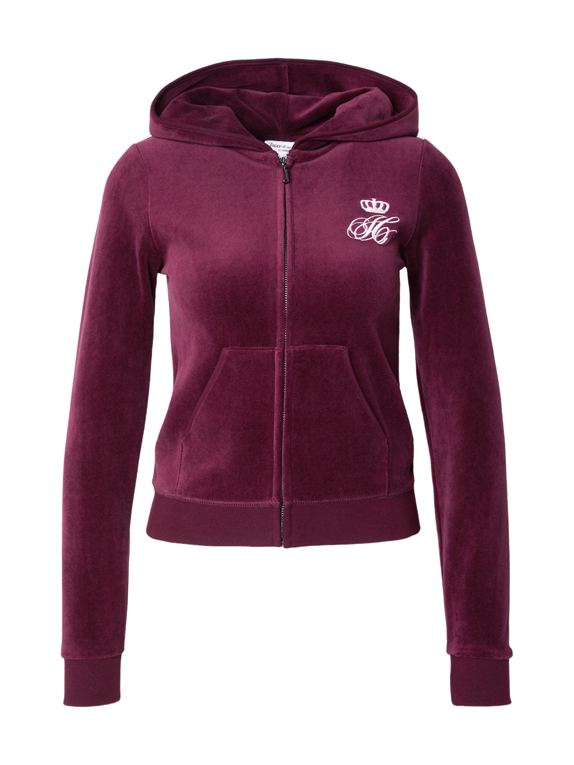 Juicy Couture Bluza rozpinana 'Robyn' w kolorze czerwony: przód