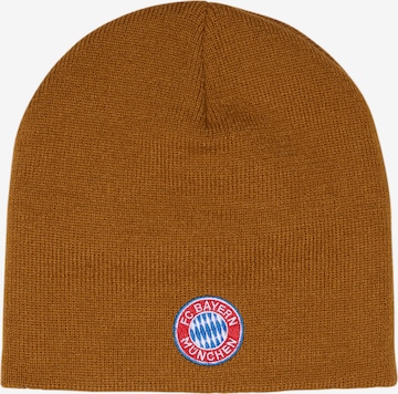 FC BAYERN MÜNCHEN Athletic Hat 'Berni' in Brown