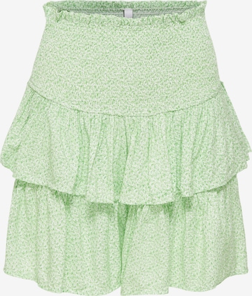 ONLY - Falda 'VICKY' en verde: frente