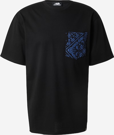 Pacemaker T-Shirt 'Adrian' in himmelblau / schwarz, Produktansicht