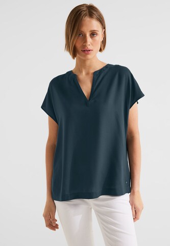 STREET ONE Blouse in Green: front