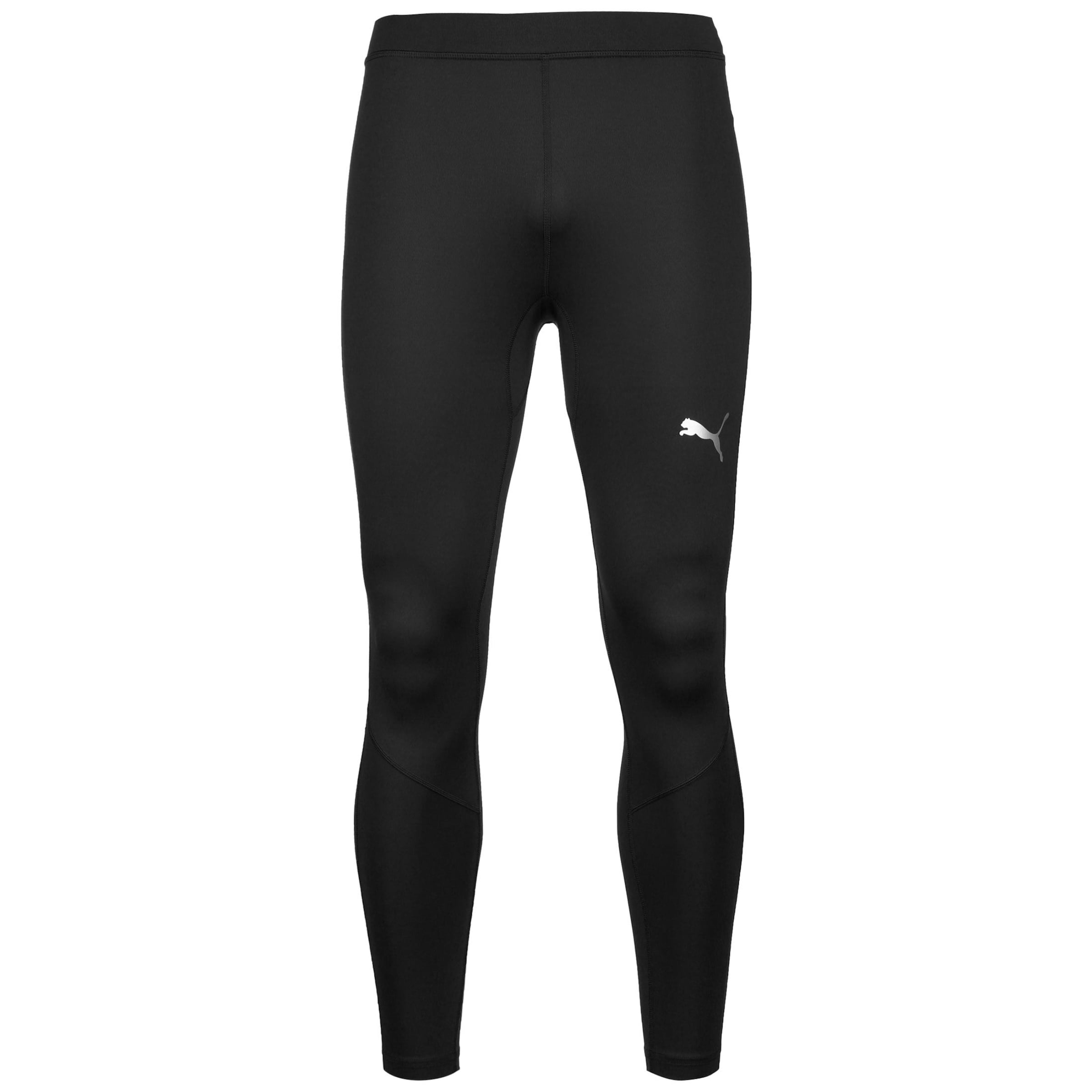 PUMA Skinny Sportunterhose 'Liga' in Schwarz: Vorderseite