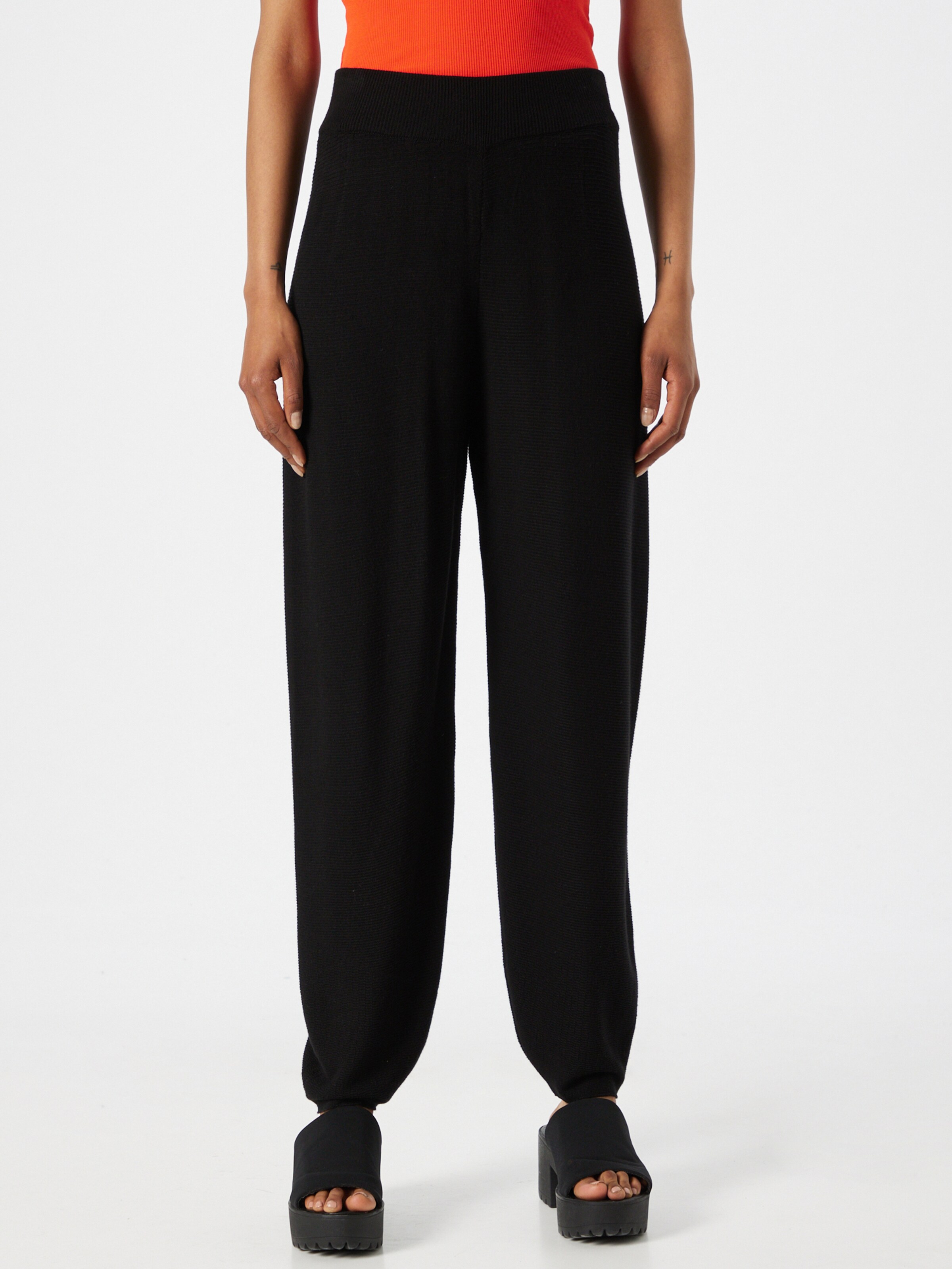 Frauen Hosen Karo Kauer Hose in Schwarz - IV59534 Frauen Hosen Karo Kauer Hose in Schwarz - IV59534