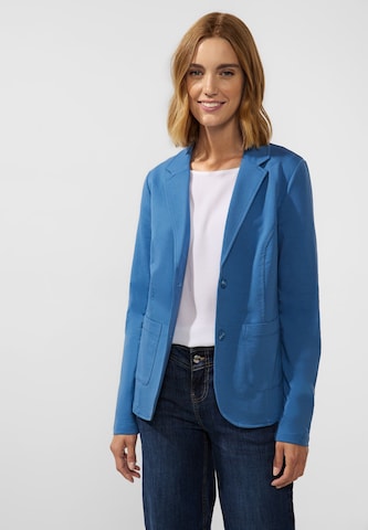 STREET ONE Blazer in Blue: front