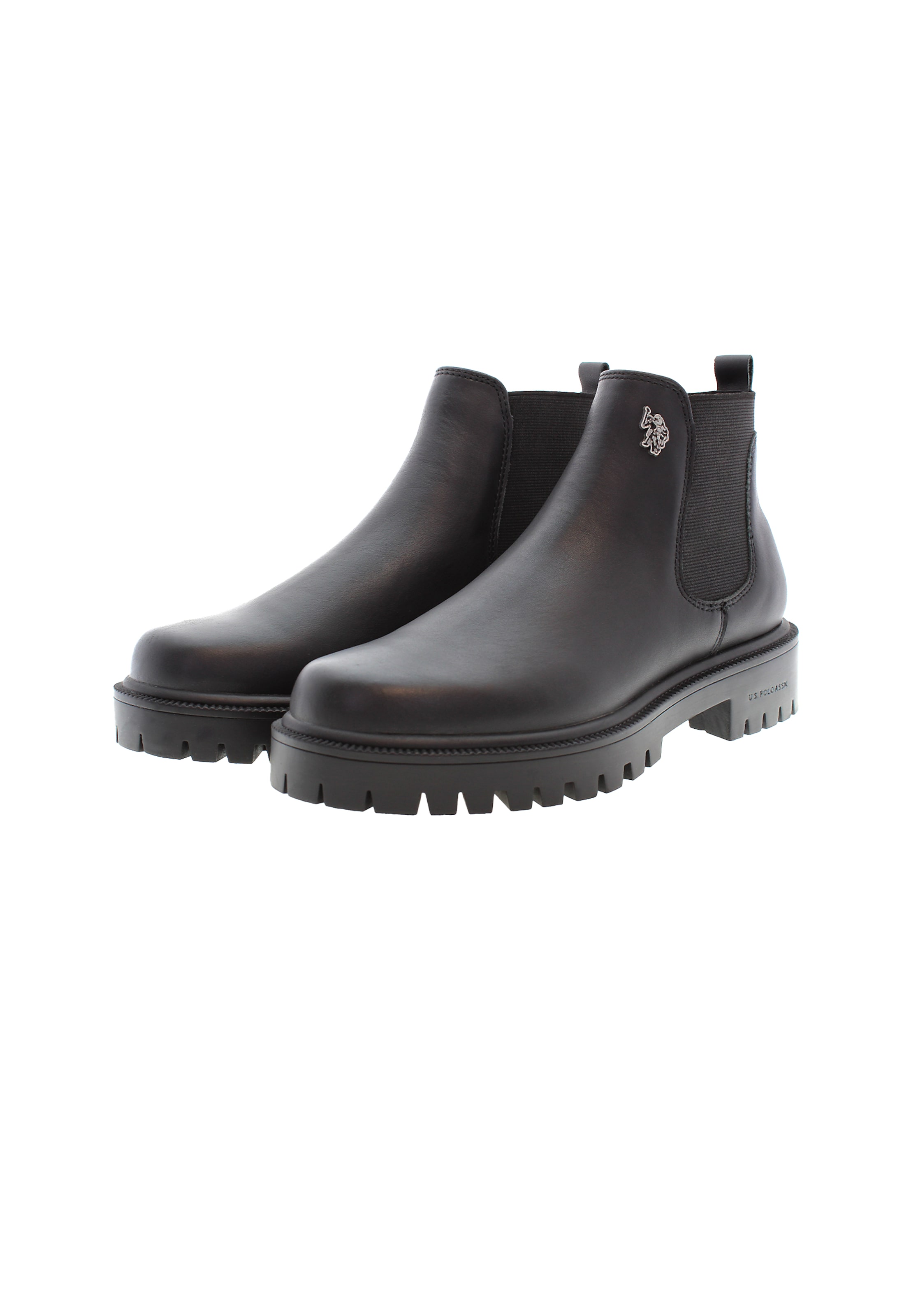 U.S. POLO ASSN. Chelsea boots in Zwart