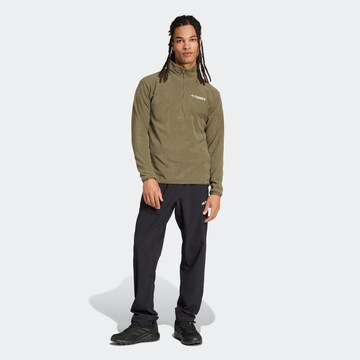 ADIDAS TERREX Спортивная кофта 'Ess' в Зеленый