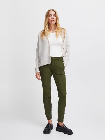 Fransa - Slimfit Pantalón chino 'FRLANO' en verde