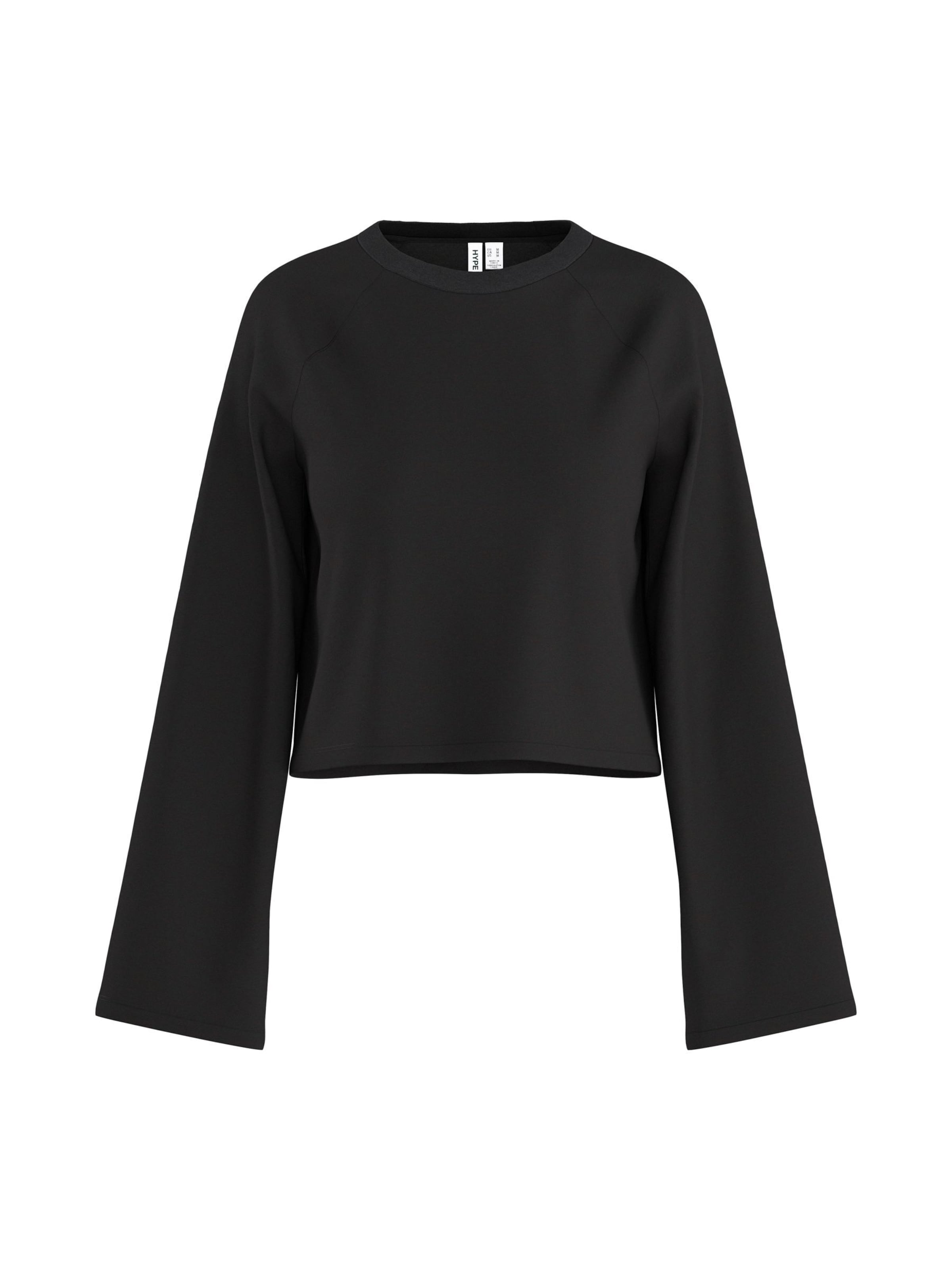 HYPEDROP Shirt 'Ocelle' in Zwart: voorkant