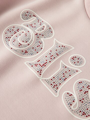 NAME IT Sweatshirt 'NKFKASTO' i rosa
