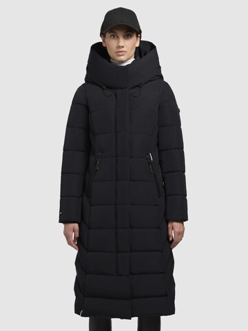 khujo Mantel 'Sensy' in Schwarz: Vorderseite
