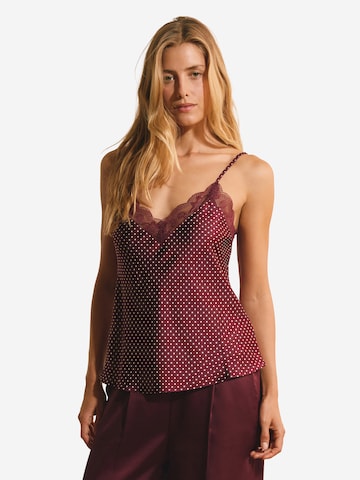 ETAM Slaapshirt 'Desire' in Rood: voorkant