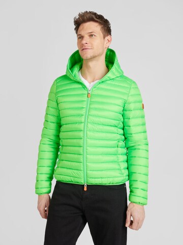 SAVE THE DUCK Between-Season Jacket in Green: front