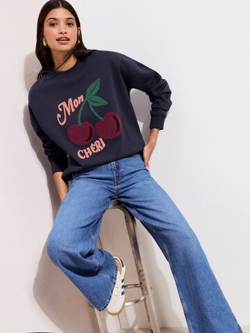 Friends Like These Sweatshirt in Blau