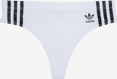 ADIDAS ORIGINALS String ' Wide Side ' en blanc, Vue avec produit