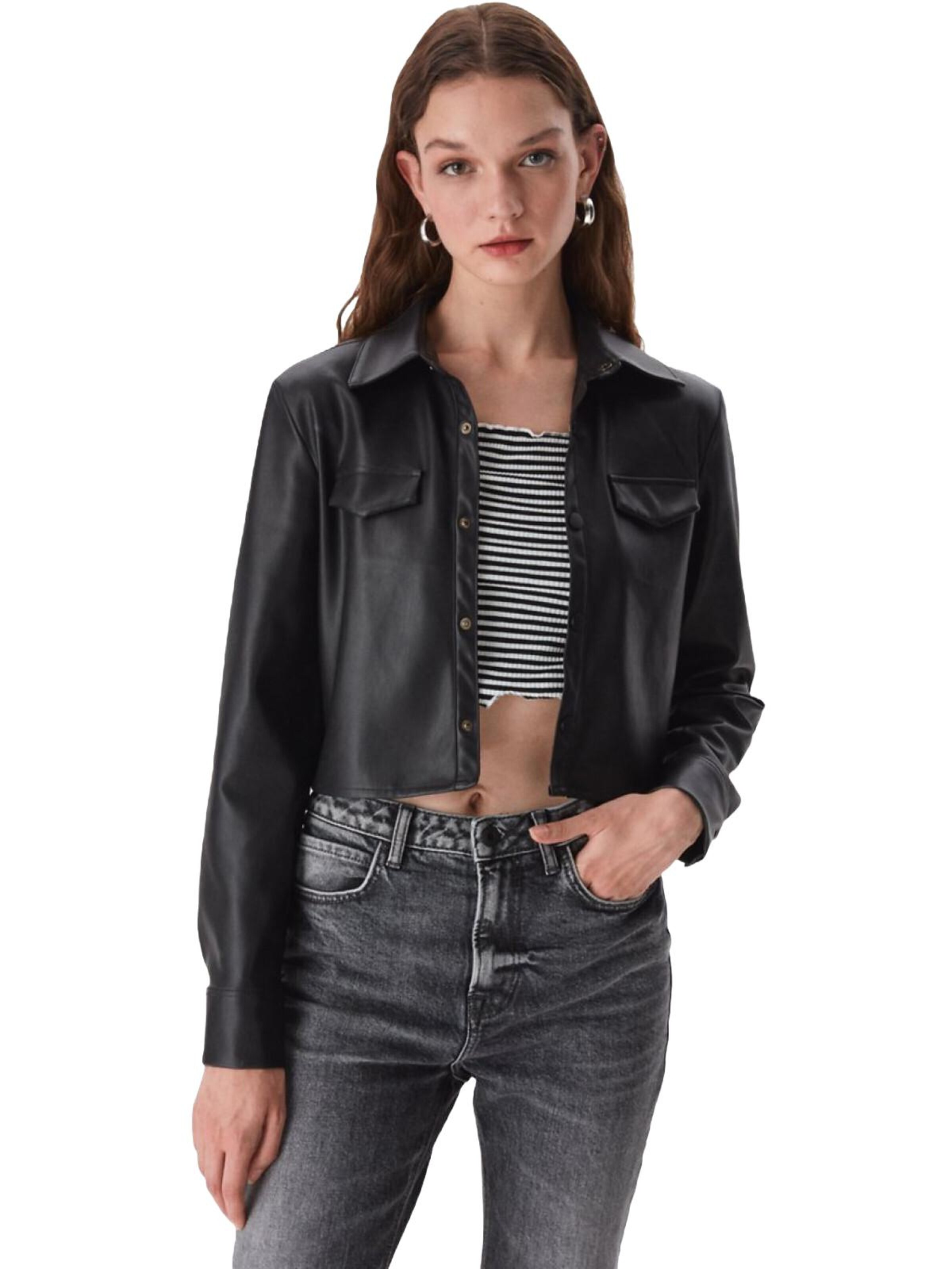 LTB Jeans - regular Vaquero 'LTB Jeans Damen Betiana High Waist Straight Leg Jeanshose' en gris