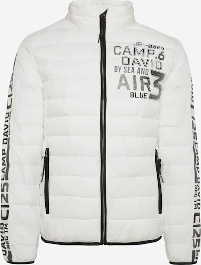 CAMP DAVID Steppjacke in weiß, Produktansicht