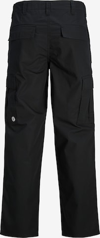 JACK & JONES Regular Cargo Pants in Black