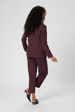 Kaffe Regular Broek 'KASakura' in Rood
