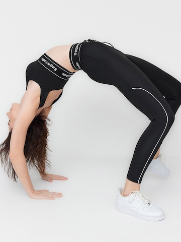 Trendyol Skinny Spodnie sportowe w kolorze czarny