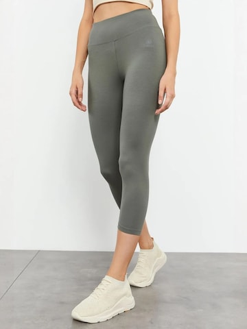 Skinny Leggings 'Gamaschen' di Tommy Life in grigio