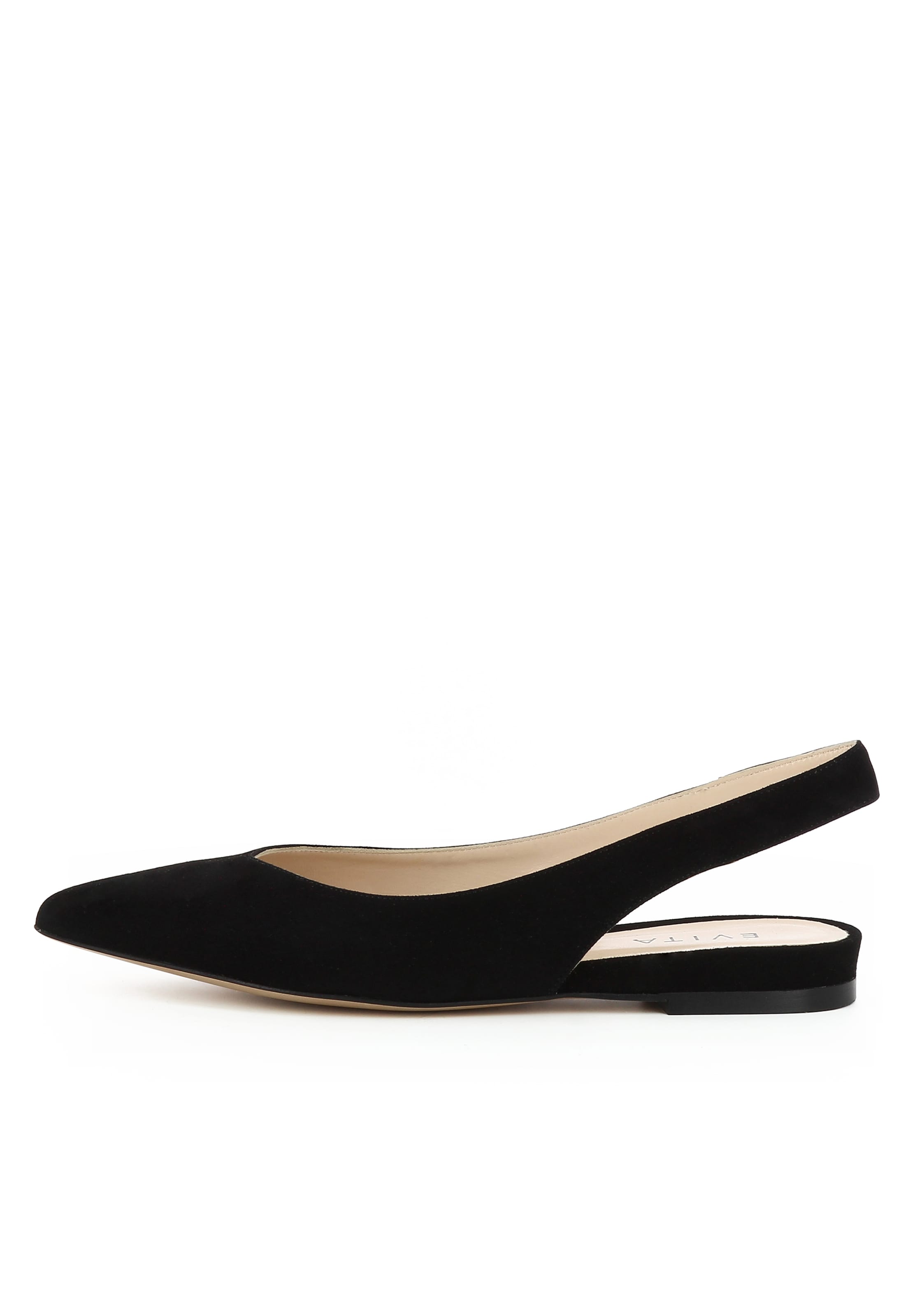 EVITA Damen Sling Pumps FRANCA in Schwarz