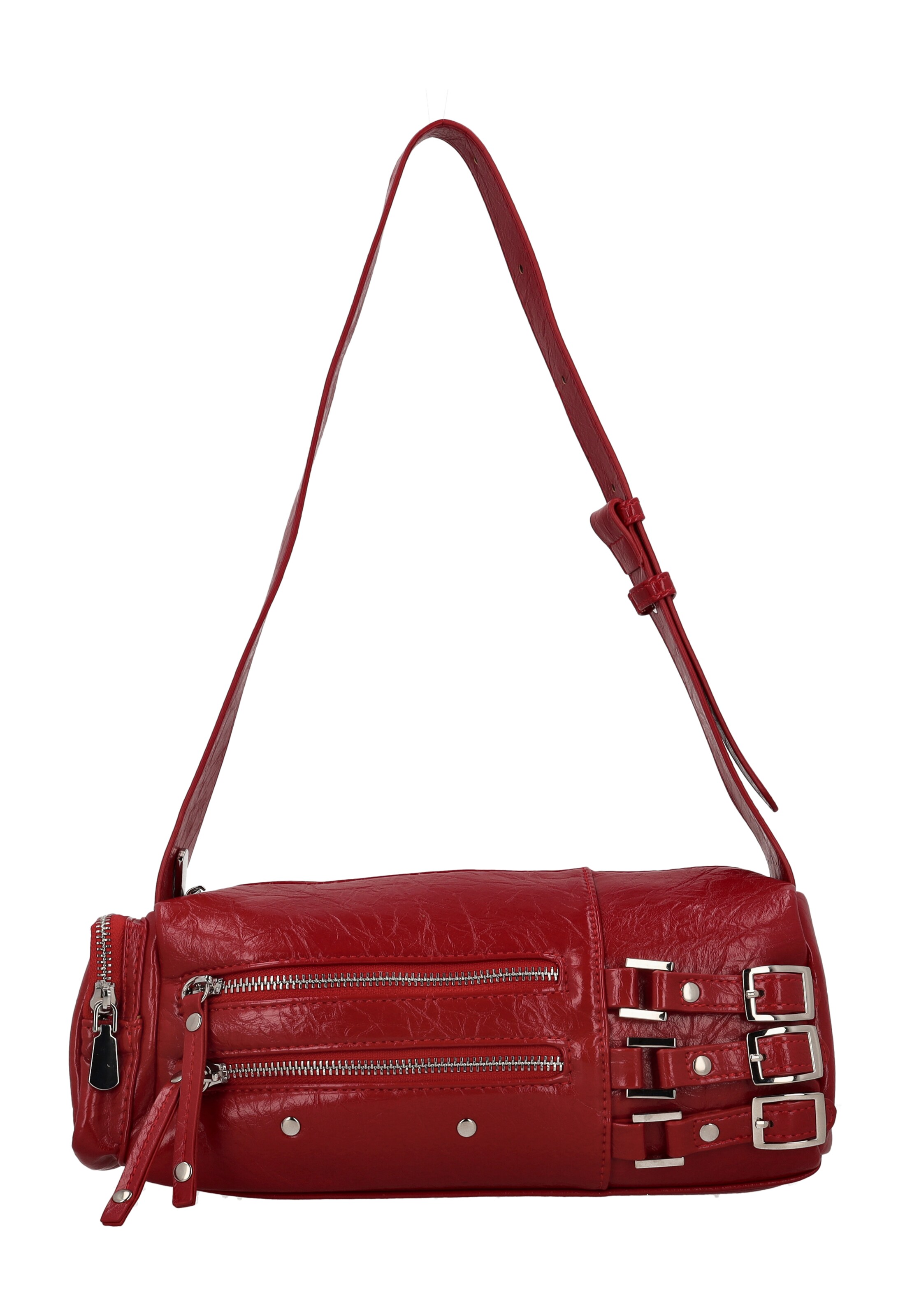 myMo ROCKS Schultertasche in Rot: Vorderseite