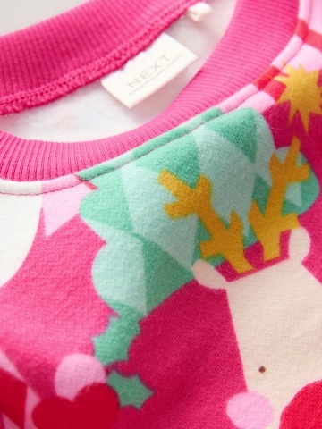 Next Sweatshirt i rosa