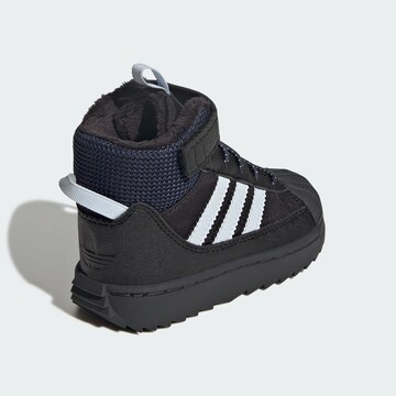 ADIDAS ORIGINALS Støvler 'Superstar' i sort