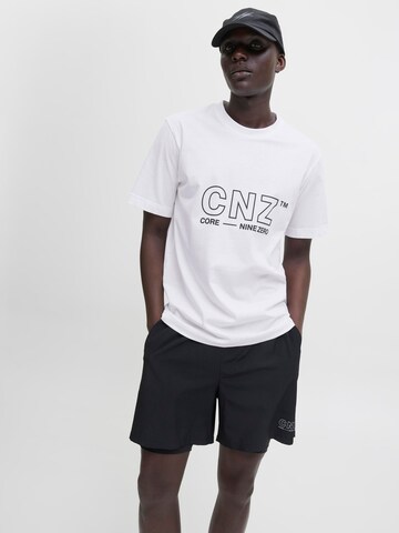 JACK & JONES Bluser & t-shirts 'CNZ' i hvid