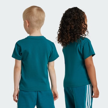 T-Shirt 'Adicolor Trefoil' ADIDAS ORIGINALS en vert