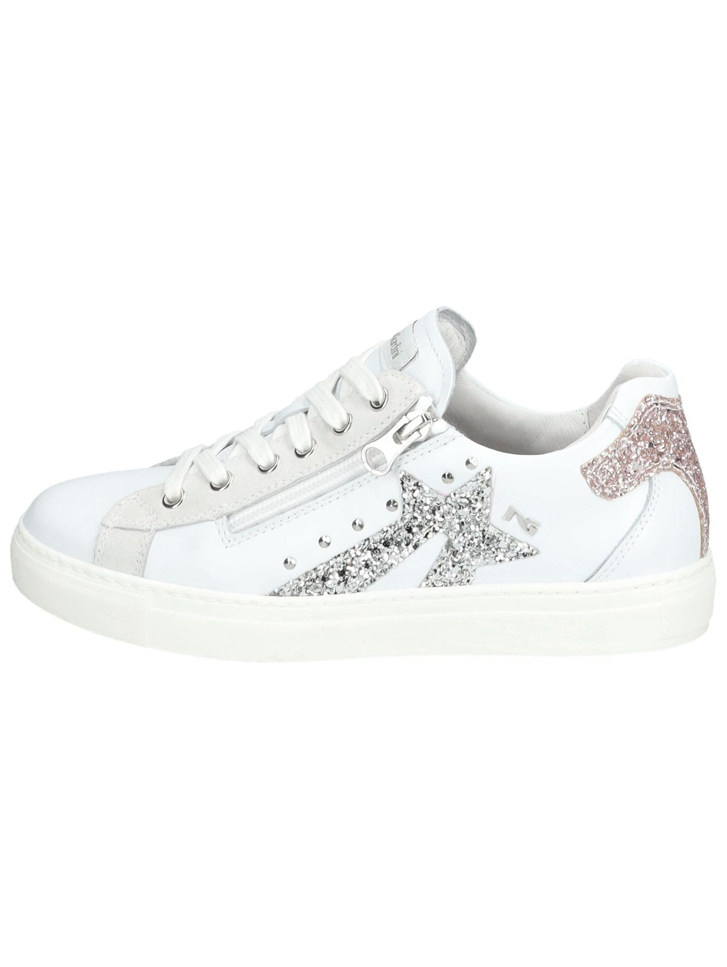 Baskets basses Nero Giardini en blanc