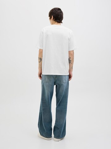 JACK & JONES Μπλουζάκι 'JORAlmeria' σε λευκό