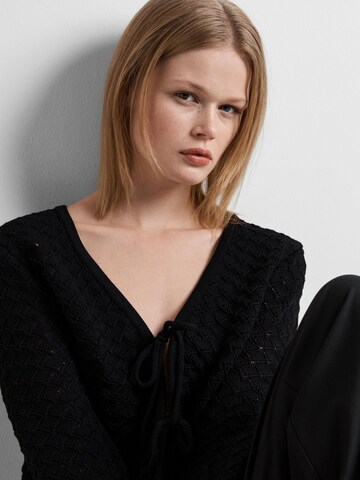 SELECTED FEMME Knit Cardigan in Black