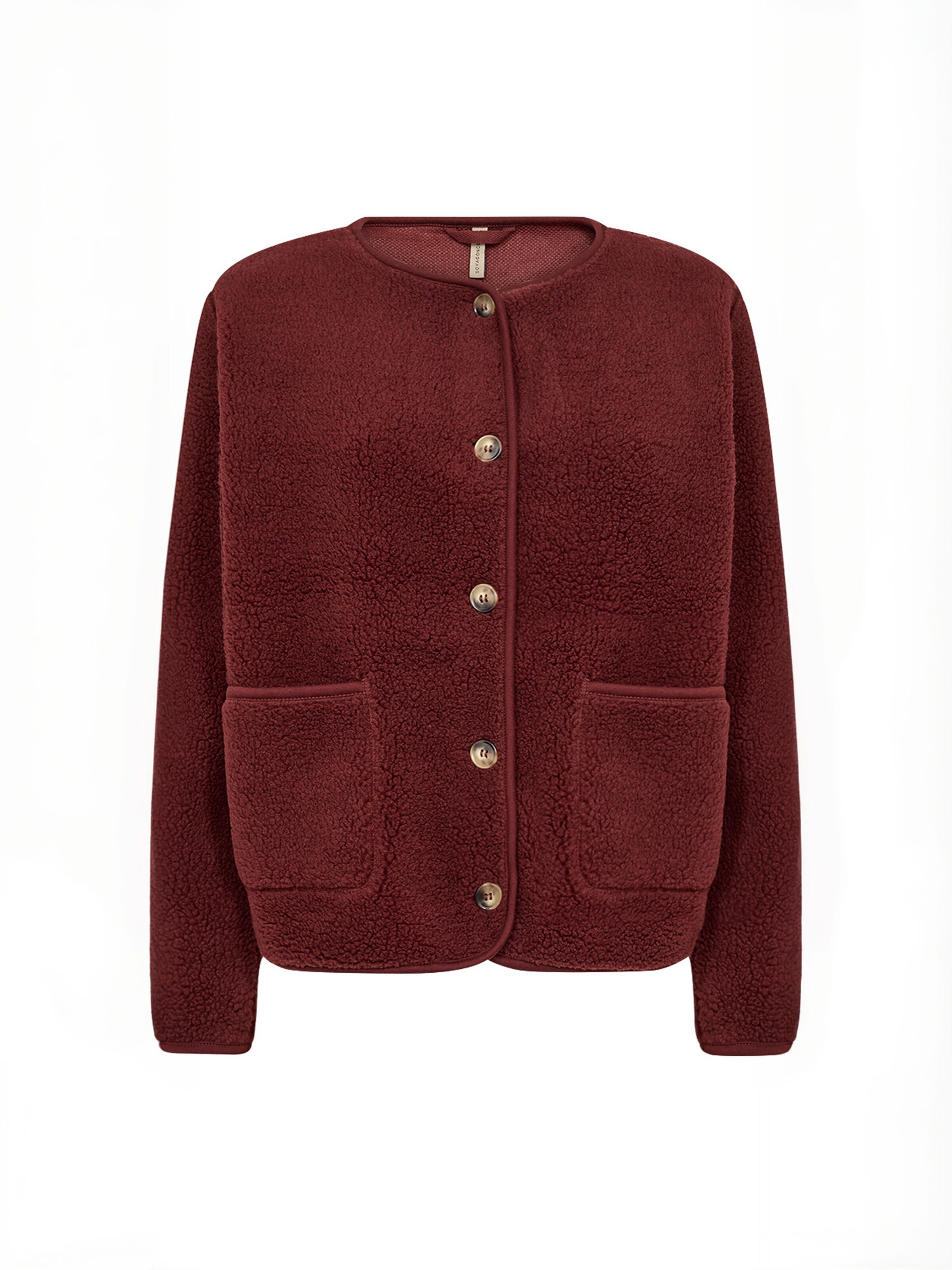 Soyaconcept Tussenmantel ' SC-ONYX ' in Bruin: voorkant