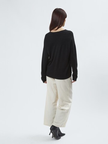 Influencer Pullover i sort