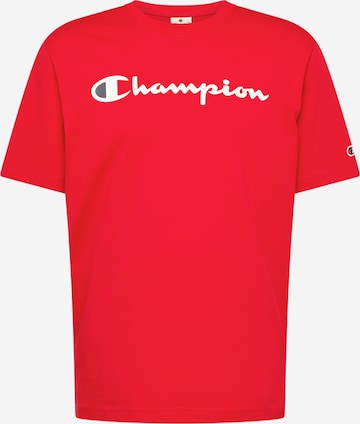 Maglia funzionale di Champion Authentic Athletic Apparel in rosso: frontale