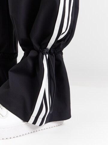 ADIDAS ORIGINALS Wide leg Παντελόνι σε μαύρο
