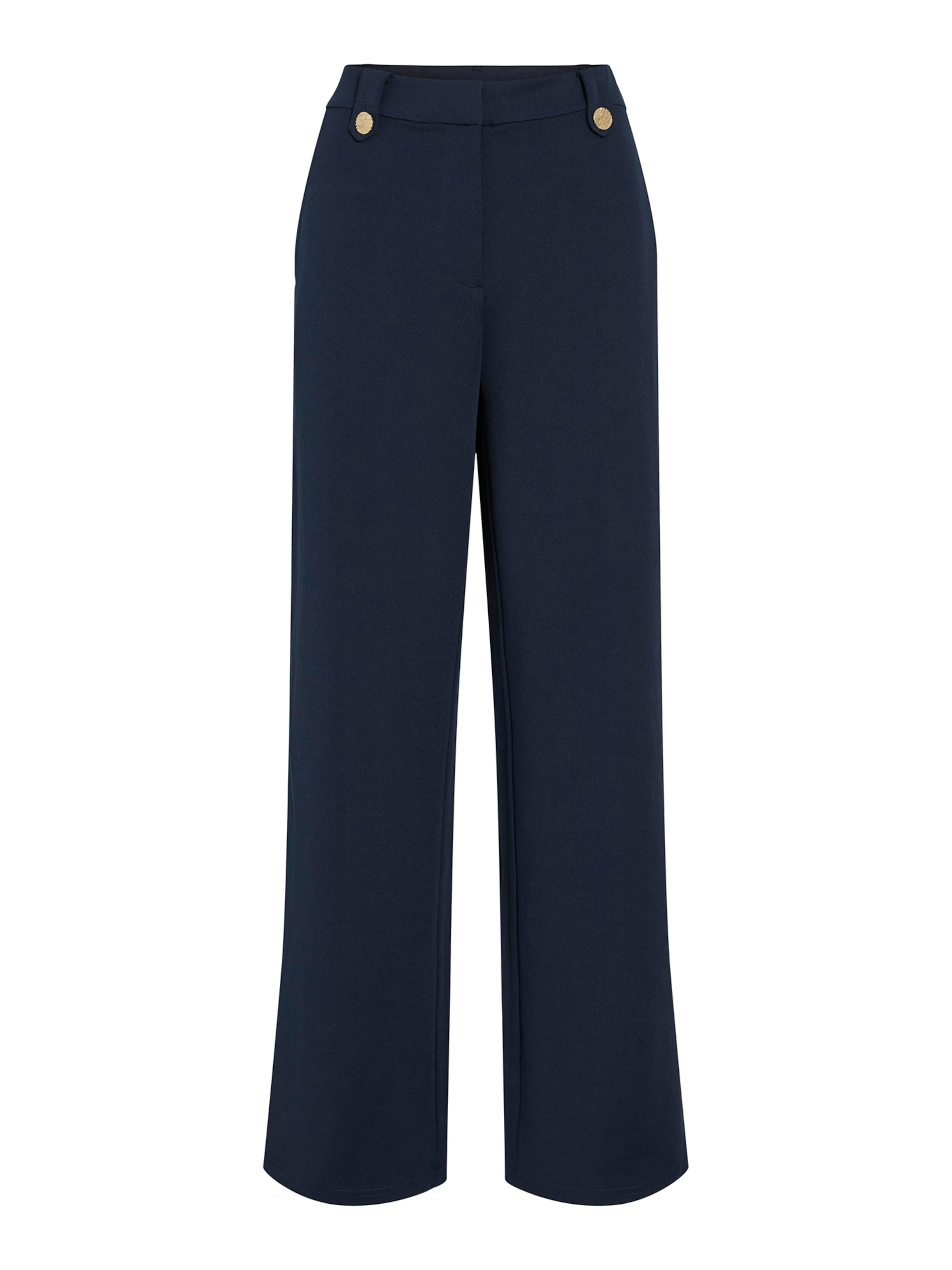 VILA Loosefit Kalhoty 'VICLUA' – modrá: přední strana