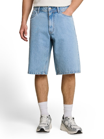 TOM TAILOR DENIM Ohlapna forma Kavbojke 'Waylen' | modra barva: sprednja stran