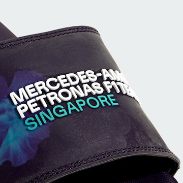 ADIDAS PERFORMANCE - Sapato de praia/banho 'Adilette Comfort Mercedes AMG Petronas F1 Team' em roxo