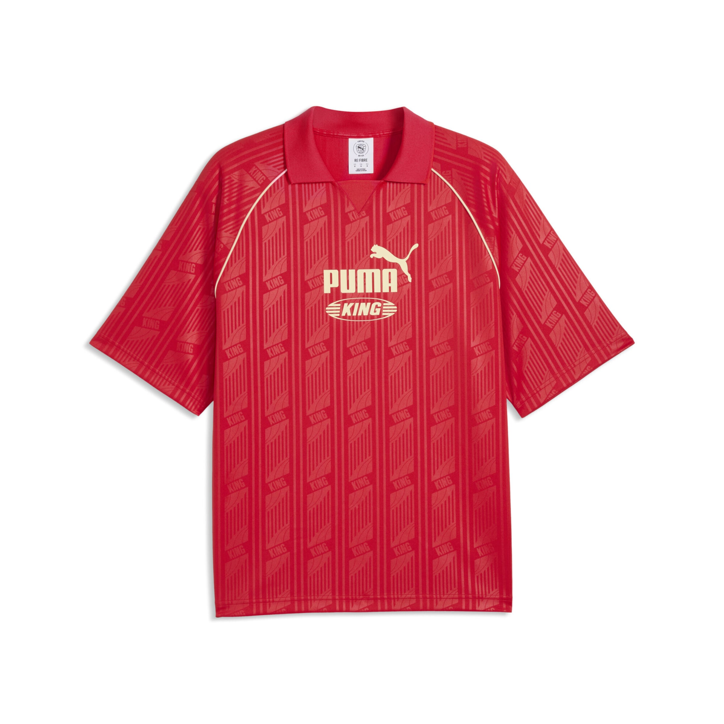 Maillot 'KING' PUMA en rouge : devant
