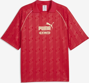Maillot 'KING' PUMA en rouge : devant