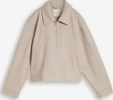 TOM TAILOR DENIM Jacke in Beige: Vorderseite