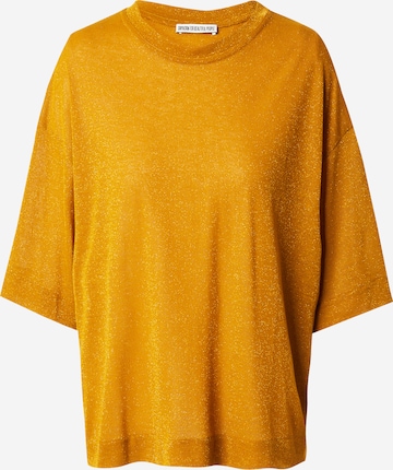 DRYKORNŠiroka majica 'LILANI' - žuta boja: prednji dio