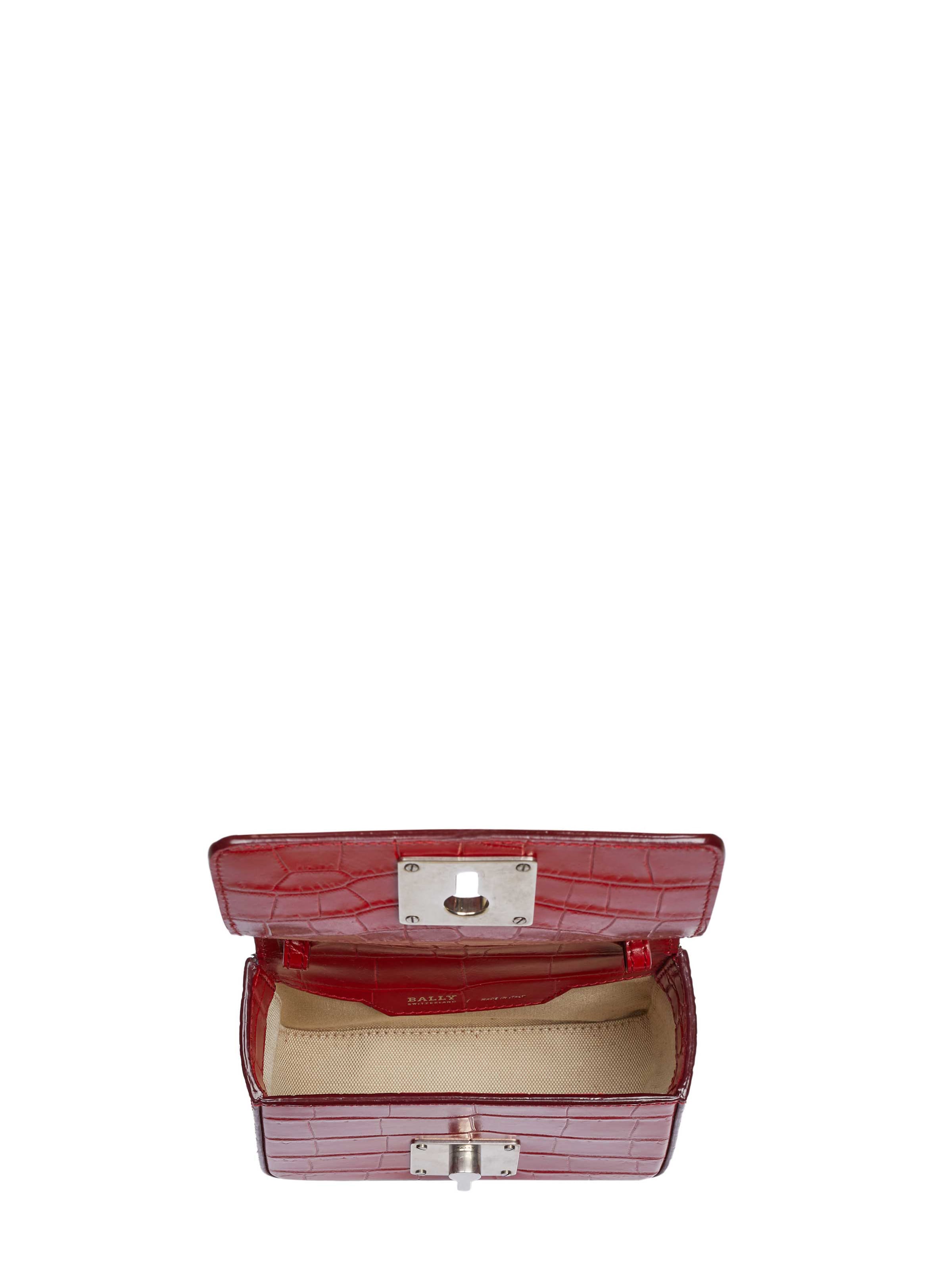 Bally Handbag 'Bally Tasche' in Red