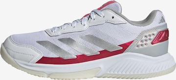 ADIDAS PERFORMANCE - Calzado deportivo 'Courtquick' en blanco: frente
