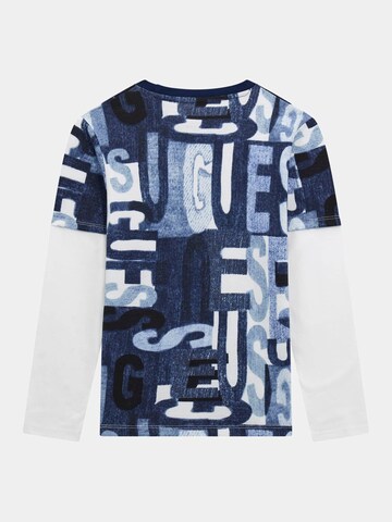 GUESS Shirt in Blau