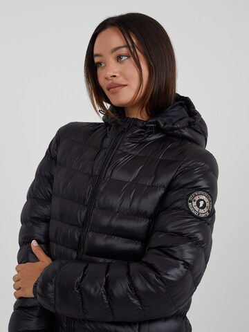 BRAVE SOUL Between-Seasons Coat 'Everett' in Black