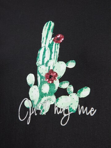 ONLY Póló 'ONLKITA' - fekete